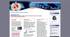 Desktop Screenshot of deaws.cz